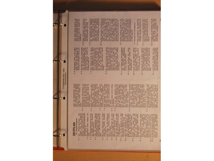 1914/1919, umfangreiche Sammlung fast aller Lager mit ca. 190 Briefen und Karten auf Albenblättern mit Beschriftung, dabei vi