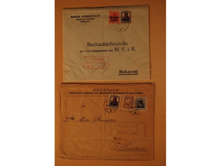  1918, ungebrauchte, postfrische und gestempelte Sammlung, dabei viele HAN, Oberränder, Einheiten, Farben und weitere Besonde