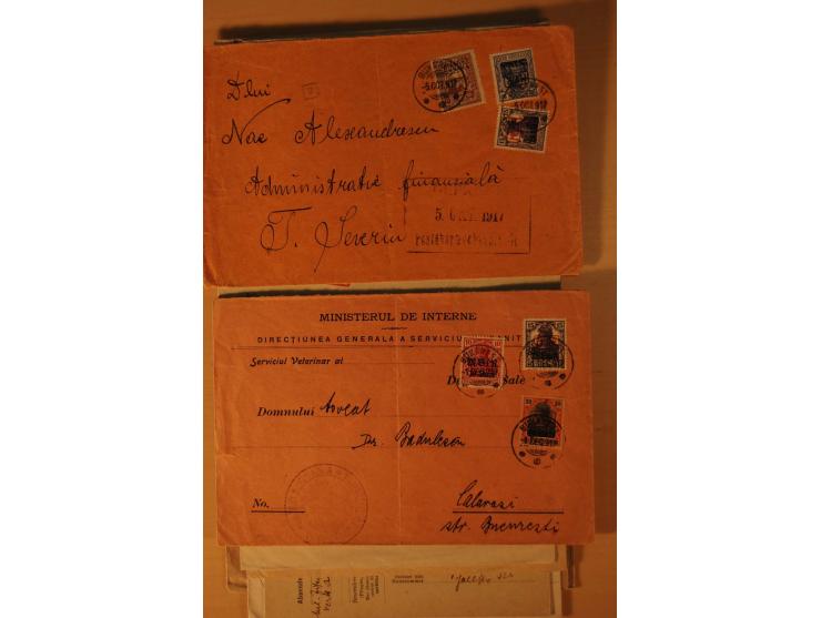  1918, ungebrauchte, postfrische und gestempelte Sammlung, dabei viele HAN, Oberränder, Einheiten, Farben und weitere Besonde