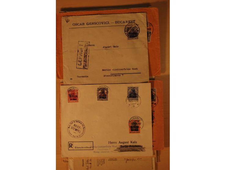  1918, ungebrauchte, postfrische und gestempelte Sammlung, dabei viele HAN, Oberränder, Einheiten, Farben und weitere Besonde
