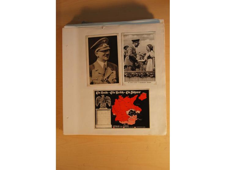 1938, umfangreiche, meist gestempelte und ungebrauchte Sammlung inkl. vielen Briefstücken, dabei bessere und kpl. Ausgaben, E