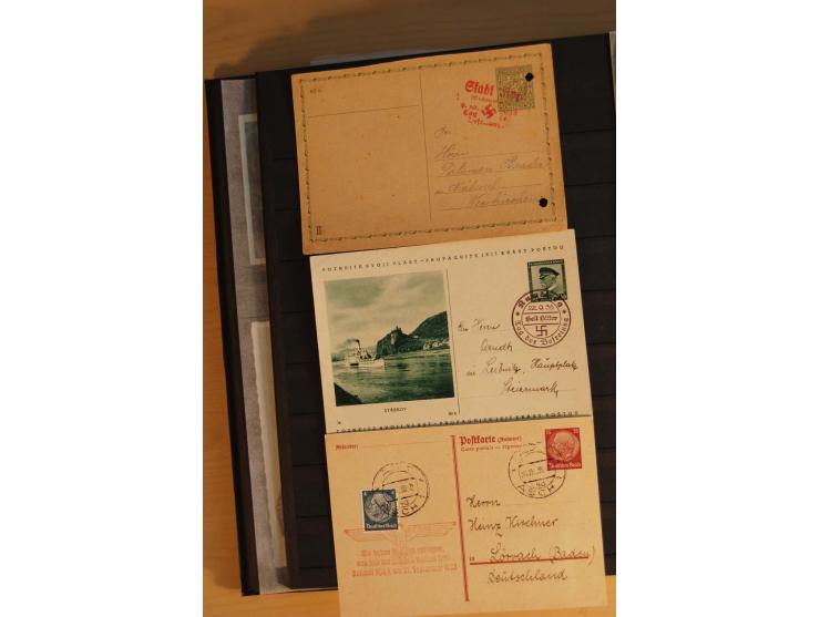 1938, Asch bis Rumburg, ungebrauchte, postfrische und gestempelte Sammlung mit einigen Briefen dabei diverse Befreiungsstempe