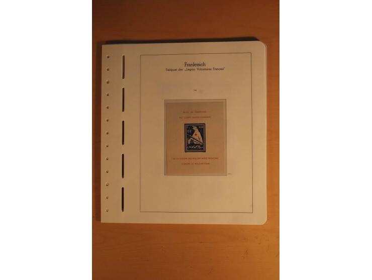 1939/45, umfangreiche postfrische und ungebrauchte Sammlung im Vordruckalbum mit vielen kompletten und besseren Ausgaben, etl