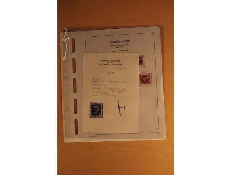 1939/45, umfangreiche postfrische und ungebrauchte Sammlung im Vordruckalbum mit vielen kompletten und besseren Ausgaben, etl
