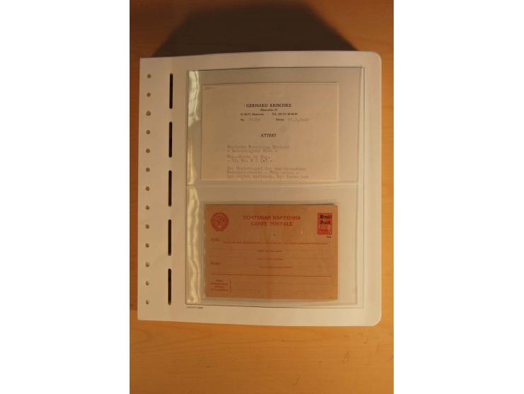 1939/45, umfangreiche postfrische und ungebrauchte Sammlung im Vordruckalbum mit vielen kompletten und besseren Ausgaben, etl