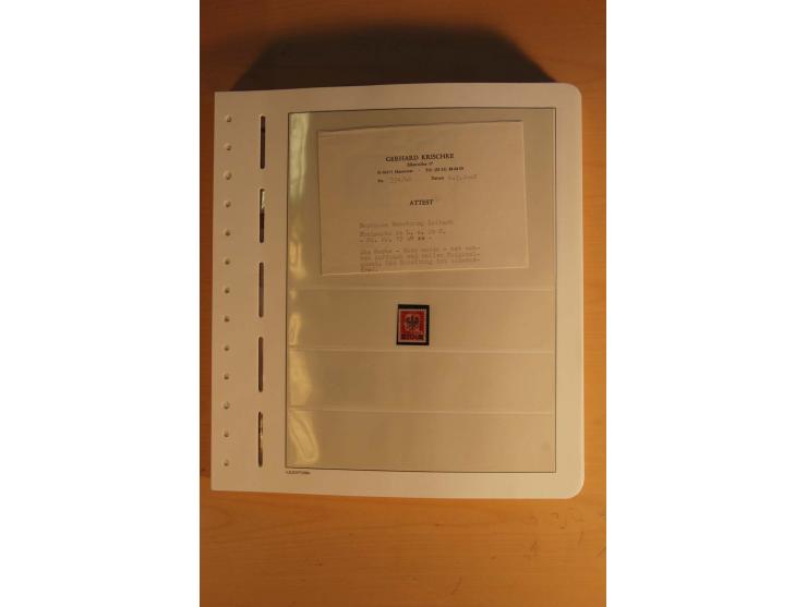 1939/45, umfangreiche postfrische und ungebrauchte Sammlung im Vordruckalbum mit vielen kompletten und besseren Ausgaben, etl