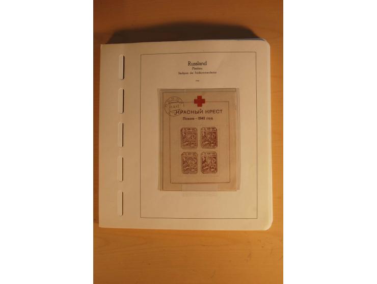 1939/45, umfangreiche postfrische und ungebrauchte Sammlung im Vordruckalbum mit vielen kompletten und besseren Ausgaben, etl