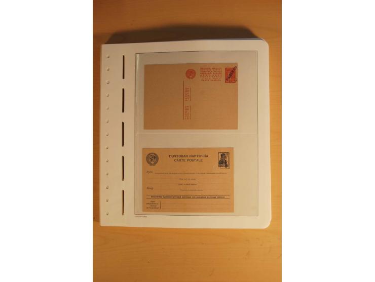 1939/45, umfangreiche postfrische und ungebrauchte Sammlung im Vordruckalbum mit vielen kompletten und besseren Ausgaben, etl