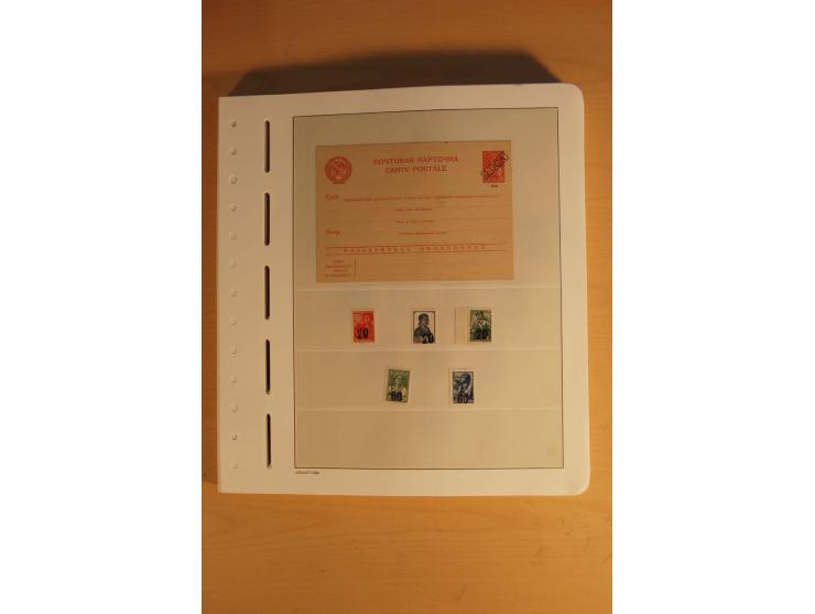 1939/45, umfangreiche postfrische und ungebrauchte Sammlung im Vordruckalbum mit vielen kompletten und besseren Ausgaben, etl