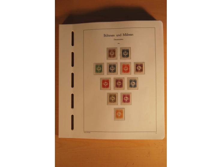 1939/44, Albanien bis Zara, ungebrauchte und postfrische Sammlung mit einigen Briefen und Karten, dabei viele bessere Werte u
