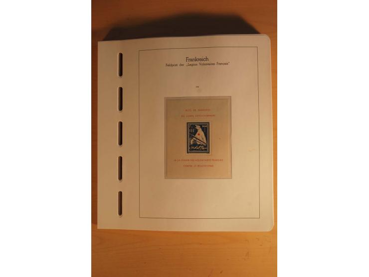1939/44, Albanien bis Zara, ungebrauchte und postfrische Sammlung mit einigen Briefen und Karten, dabei viele bessere Werte u
