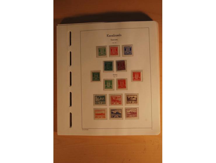 1939/44, Albanien bis Zara, ungebrauchte und postfrische Sammlung mit einigen Briefen und Karten, dabei viele bessere Werte u