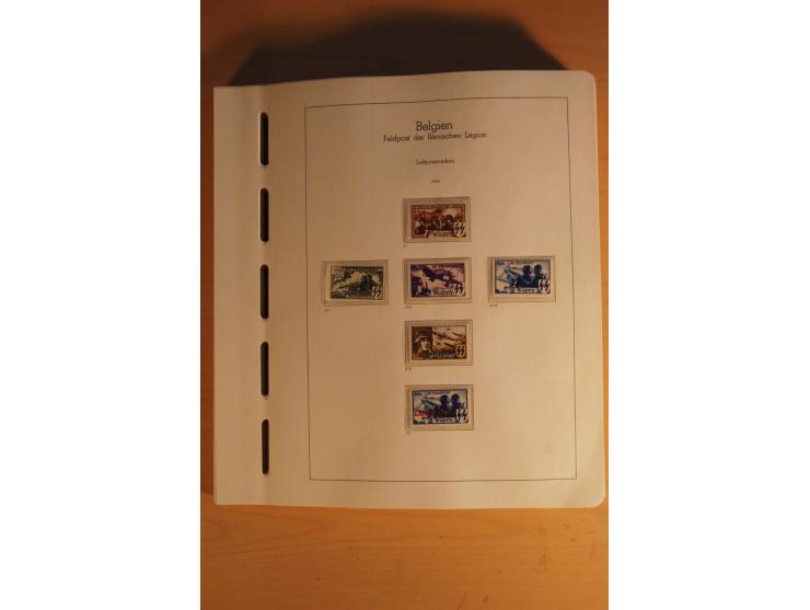 1939/44, Albanien bis Zara, ungebrauchte und postfrische Sammlung mit einigen Briefen und Karten, dabei viele bessere Werte u