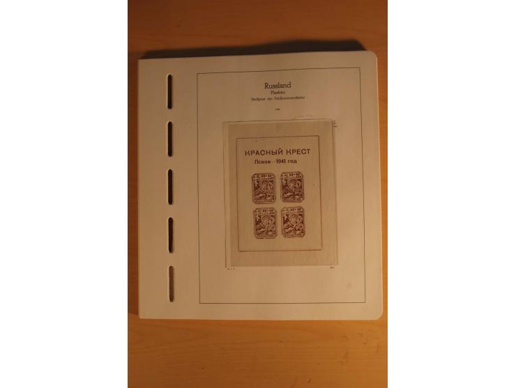 1939/44, Albanien bis Zara, ungebrauchte und postfrische Sammlung mit einigen Briefen und Karten, dabei viele bessere Werte u