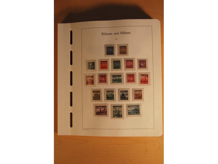 1939/44, Albanien bis Zara, ungebrauchte und postfrische Sammlung mit einigen Briefen und Karten, dabei viele bessere Werte u