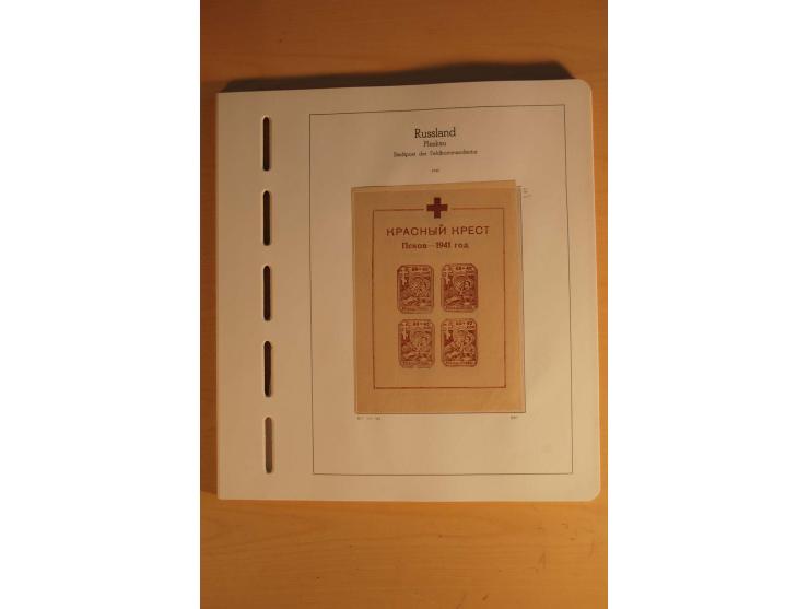 1939/44, Albanien bis Zara, ungebrauchte und postfrische Sammlung mit einigen Briefen und Karten, dabei viele bessere Werte u