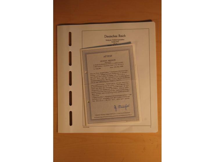 1939/44, Albanien bis Zara, ungebrauchte und postfrische Sammlung mit einigen Briefen und Karten, dabei viele bessere Werte u