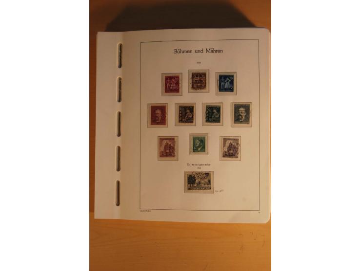 1939/45, Albanien bis Zante, interessante gestempelte Sammlung mit kompletten und besseren Ausgaben sowie vielen Besonderheit