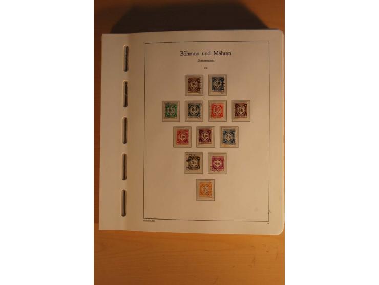 1939/45, Albanien bis Zante, interessante gestempelte Sammlung mit kompletten und besseren Ausgaben sowie vielen Besonderheit