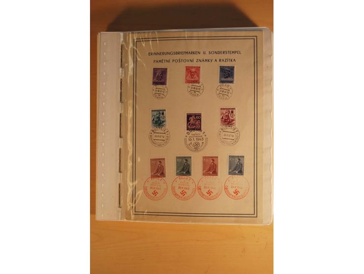 1939/45, Albanien bis Zante, interessante gestempelte Sammlung mit kompletten und besseren Ausgaben sowie vielen Besonderheit
