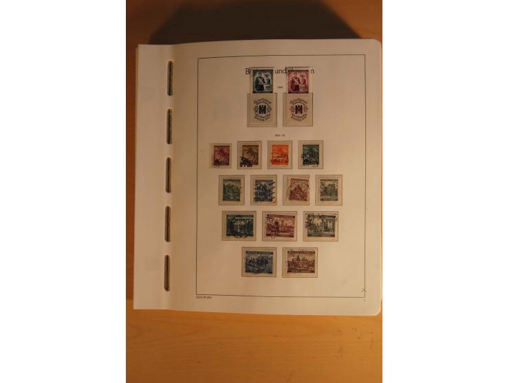 1939/45, Albanien bis Zante, interessante gestempelte Sammlung mit kompletten und besseren Ausgaben sowie vielen Besonderheit