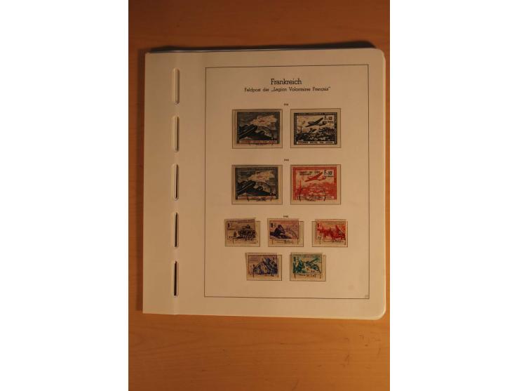 1939/45, Albanien bis Zante, interessante gestempelte Sammlung mit kompletten und besseren Ausgaben sowie vielen Besonderheit