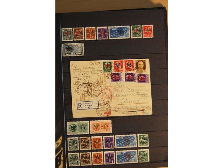 1939/44, Albanien bis Zara, meist ungebrauchte/postfrische  Sammlung mit vielen besseren und kompletten Ausgaben, dabei Alban