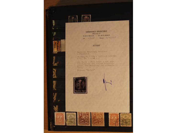 1939/44, Albanien bis Zara, meist ungebrauchte/postfrische  Sammlung mit vielen besseren und kompletten Ausgaben, dabei Alban