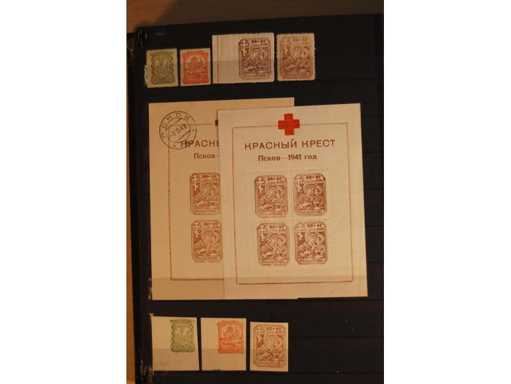 1939/44, Albanien bis Zara, meist ungebrauchte/postfrische  Sammlung mit vielen besseren und kompletten Ausgaben, dabei Alban