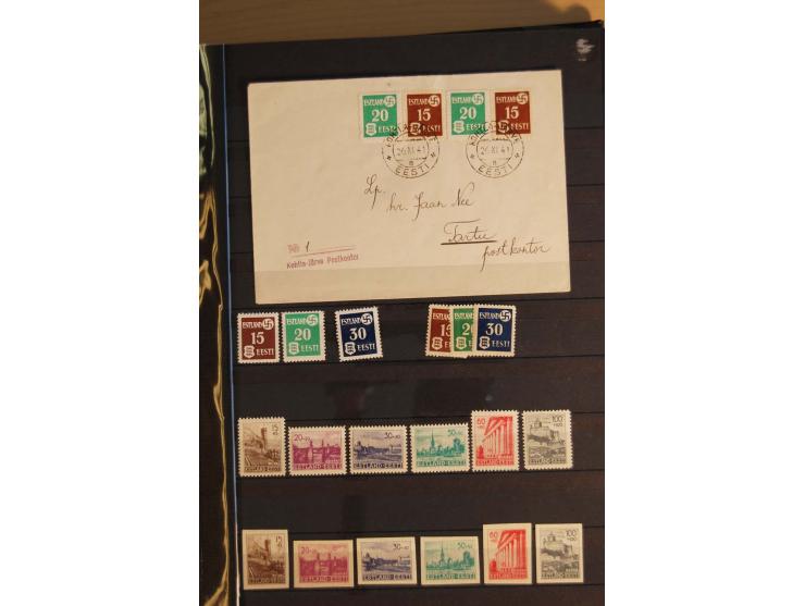 1939/44, Albanien bis Zara, meist ungebrauchte/postfrische  Sammlung mit vielen besseren und kompletten Ausgaben, dabei Alban