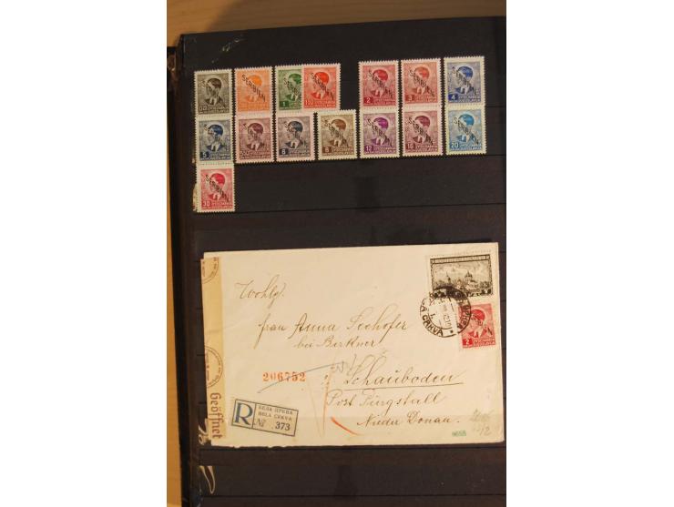 1939/44, Albanien bis Zara, meist ungebrauchte/postfrische  Sammlung mit vielen besseren und kompletten Ausgaben, dabei Alban