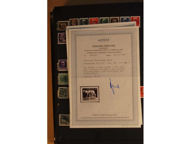 1939/44, Albanien bis Zara, meist ungebrauchte/postfrische  Sammlung mit vielen besseren und kompletten Ausgaben, dabei Alban