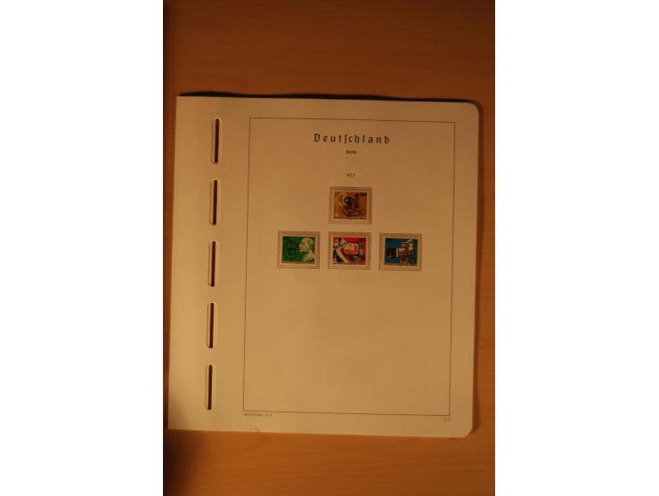1946/91, ungebrauchte/postfrische und gestempelte Sammlung, dabei Bund und Berlin vielfach mit den frühen Ausgaben, dazu bess