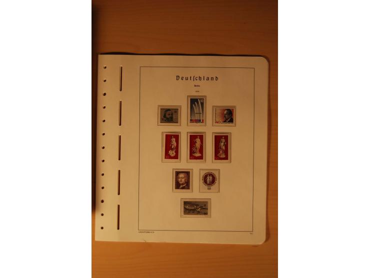 1946/91, ungebrauchte/postfrische und gestempelte Sammlung, dabei Bund und Berlin vielfach mit den frühen Ausgaben, dazu bess