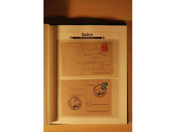 1946/91, ungebrauchte/postfrische und gestempelte Sammlung, dabei Bund und Berlin vielfach mit den frühen Ausgaben, dazu bess