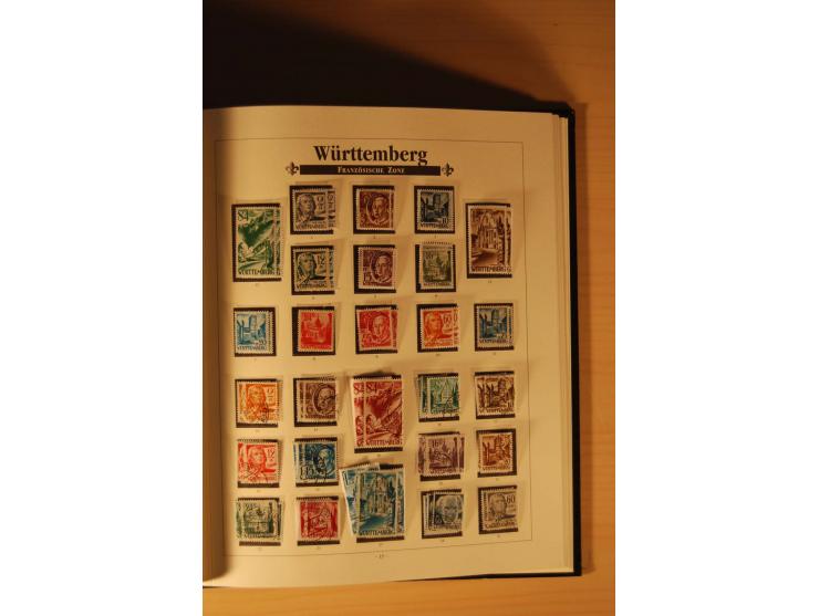 1946/91, ungebrauchte/postfrische und gestempelte Sammlung, dabei Bund und Berlin vielfach mit den frühen Ausgaben, dazu bess