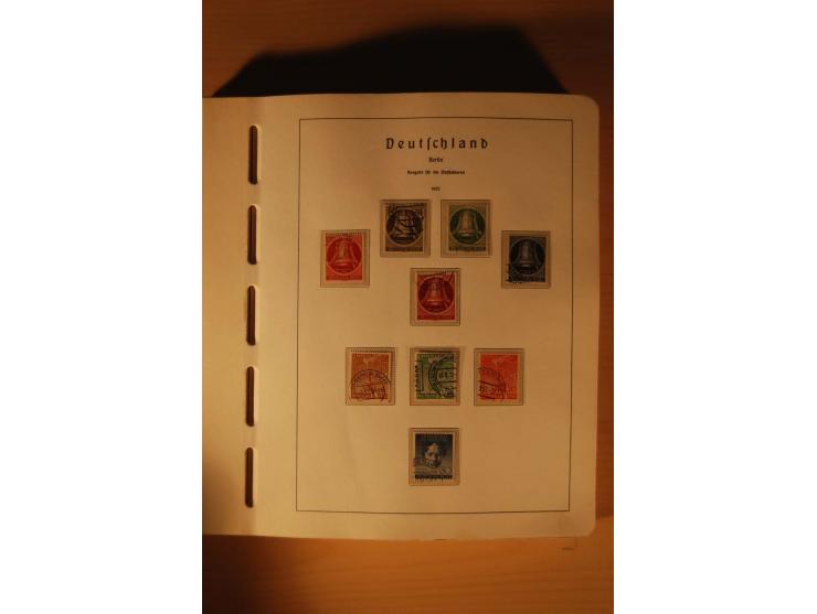 1946/91, ungebrauchte/postfrische und gestempelte Sammlung, dabei Bund und Berlin vielfach mit den frühen Ausgaben, dazu bess