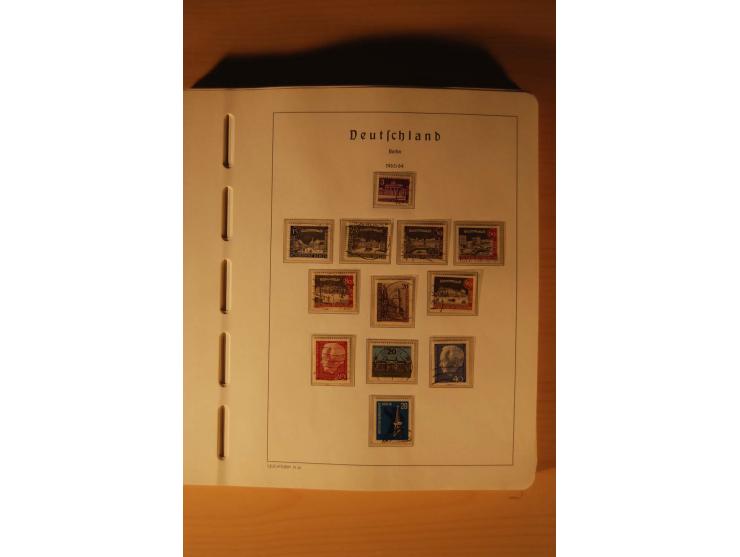 1946/91, ungebrauchte/postfrische und gestempelte Sammlung, dabei Bund und Berlin vielfach mit den frühen Ausgaben, dazu bess