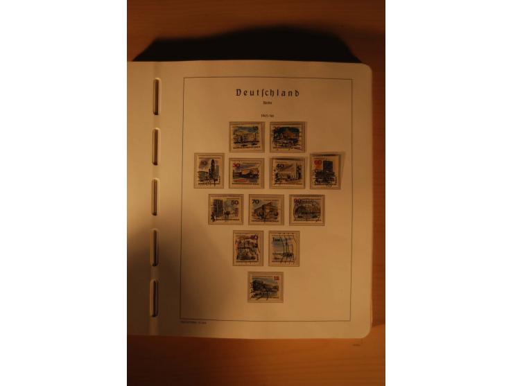 1946/91, ungebrauchte/postfrische und gestempelte Sammlung, dabei Bund und Berlin vielfach mit den frühen Ausgaben, dazu bess