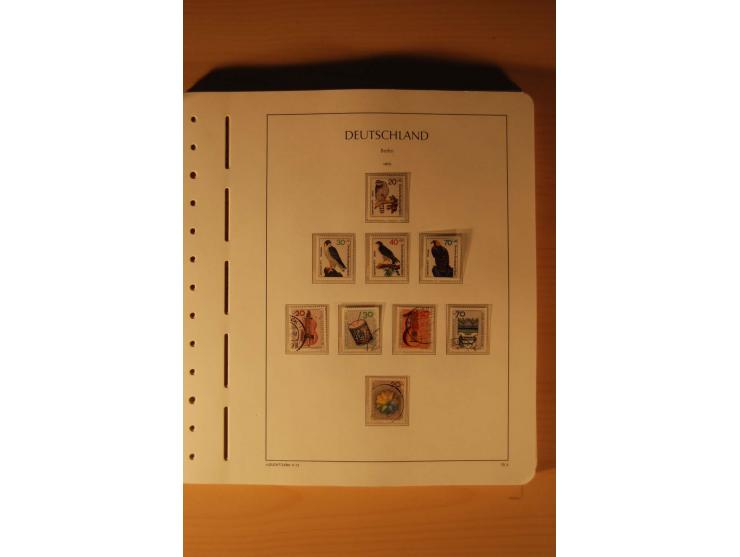 1946/91, ungebrauchte/postfrische und gestempelte Sammlung, dabei Bund und Berlin vielfach mit den frühen Ausgaben, dazu bess