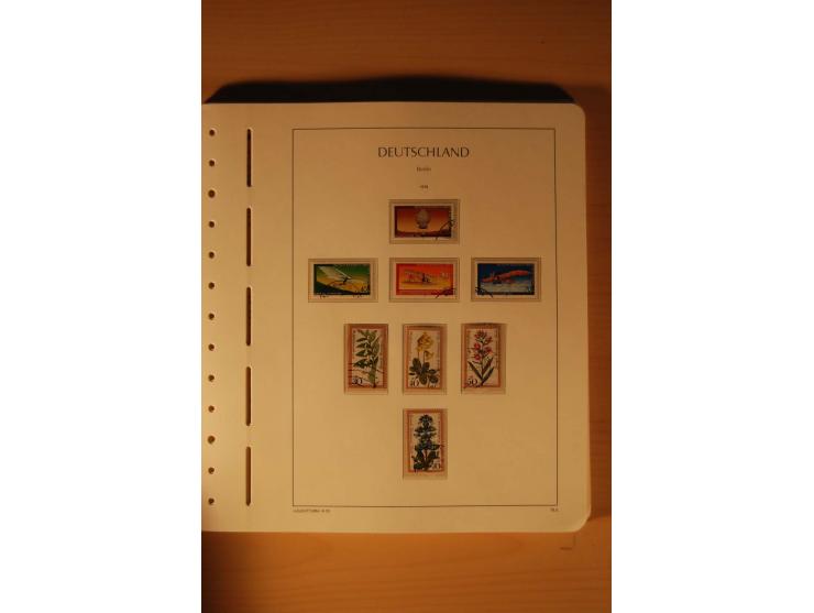 1946/91, ungebrauchte/postfrische und gestempelte Sammlung, dabei Bund und Berlin vielfach mit den frühen Ausgaben, dazu bess