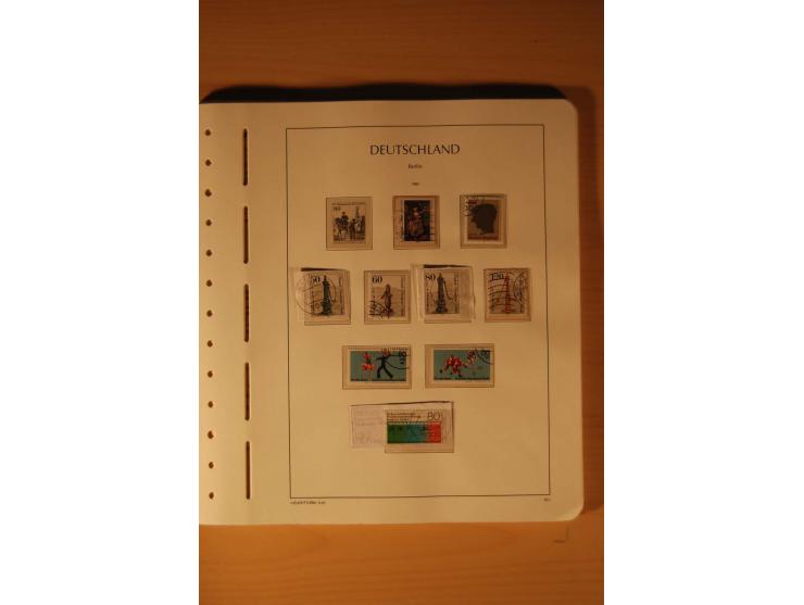 1946/91, ungebrauchte/postfrische und gestempelte Sammlung, dabei Bund und Berlin vielfach mit den frühen Ausgaben, dazu bess