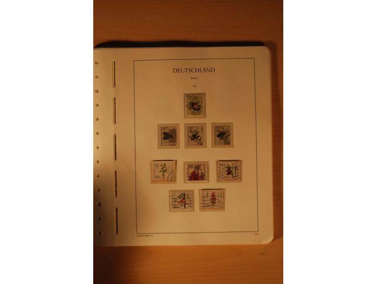 1946/91, ungebrauchte/postfrische und gestempelte Sammlung, dabei Bund und Berlin vielfach mit den frühen Ausgaben, dazu bess
