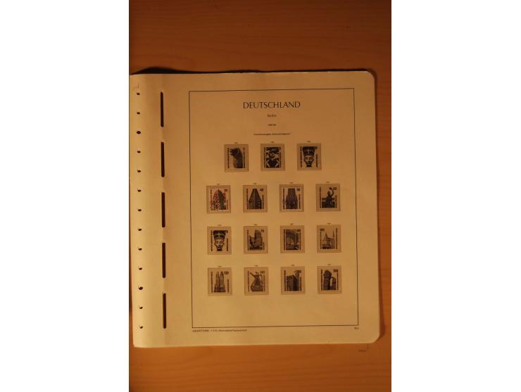 1946/91, ungebrauchte/postfrische und gestempelte Sammlung, dabei Bund und Berlin vielfach mit den frühen Ausgaben, dazu bess