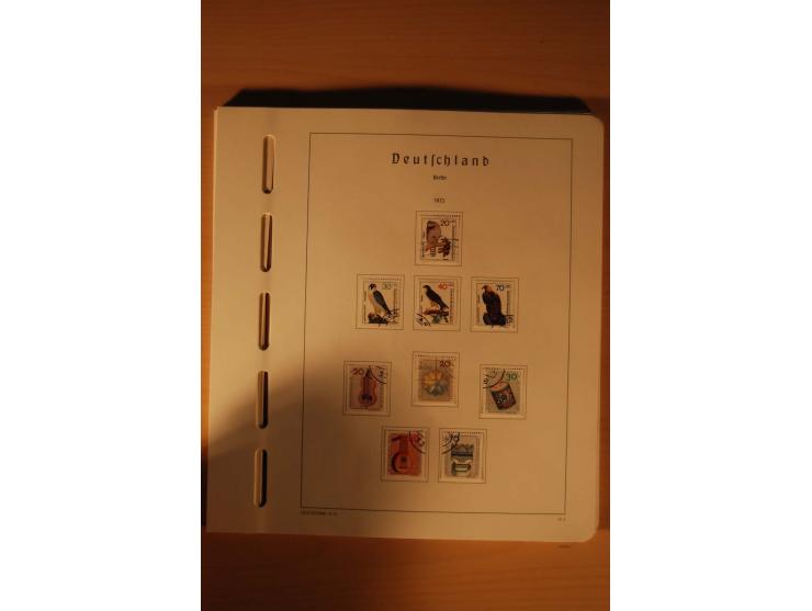1946/91, ungebrauchte/postfrische und gestempelte Sammlung, dabei Bund und Berlin vielfach mit den frühen Ausgaben, dazu bess