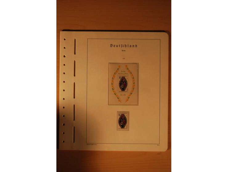 1946/91, ungebrauchte/postfrische und gestempelte Sammlung, dabei Bund und Berlin vielfach mit den frühen Ausgaben, dazu bess