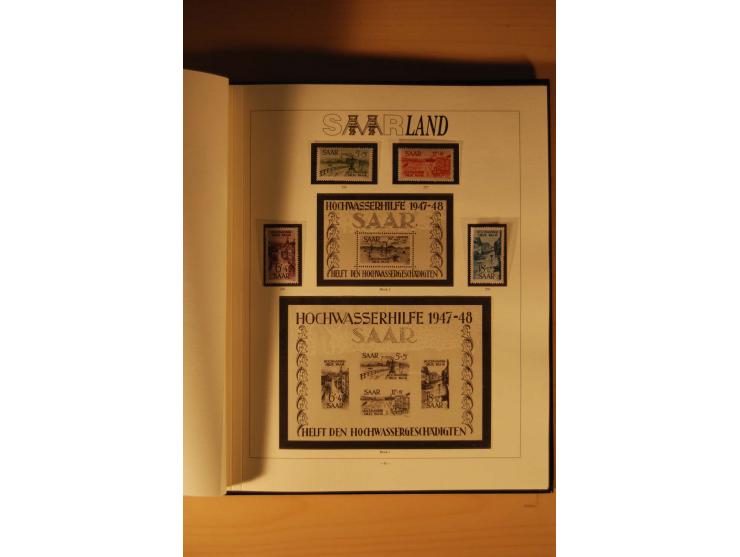 1946/91, ungebrauchte/postfrische und gestempelte Sammlung, dabei Bund und Berlin vielfach mit den frühen Ausgaben, dazu bess
