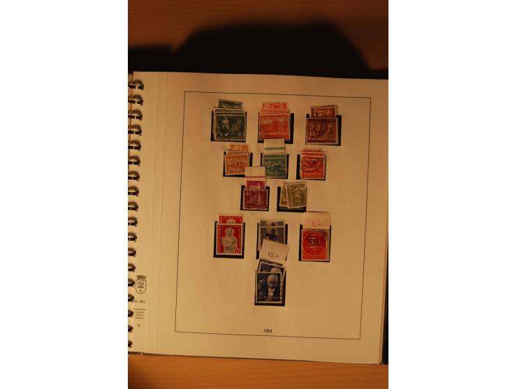 1946/91, ungebrauchte/postfrische und gestempelte Sammlung, dabei Bund und Berlin vielfach mit den frühen Ausgaben, dazu bess