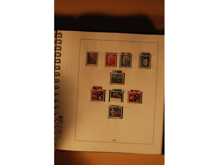 1946/91, ungebrauchte/postfrische und gestempelte Sammlung, dabei Bund und Berlin vielfach mit den frühen Ausgaben, dazu bess