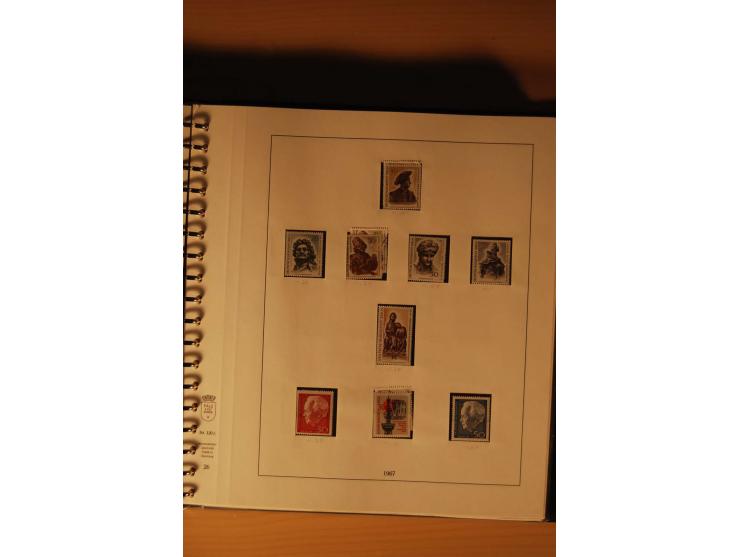 1946/91, ungebrauchte/postfrische und gestempelte Sammlung, dabei Bund und Berlin vielfach mit den frühen Ausgaben, dazu bess